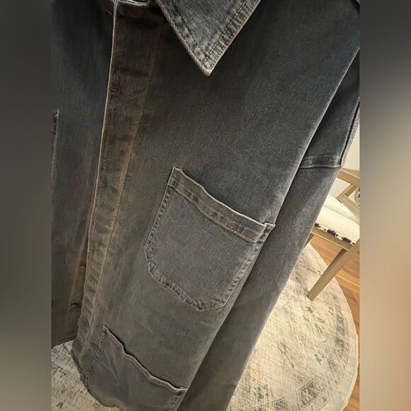 Unison Max Men's Denim Chorecoat Jacket size XL - Picture 6 of 8